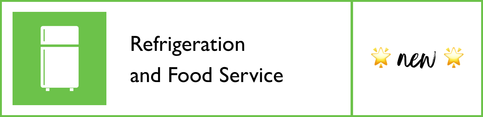 Refrigeration and food service